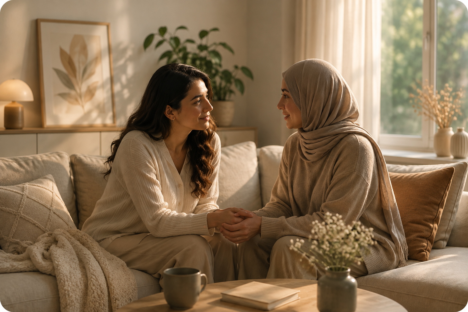 العلاقة الآمنة… مساحة تستطيعين فيها أن تكوني على طبيعتك