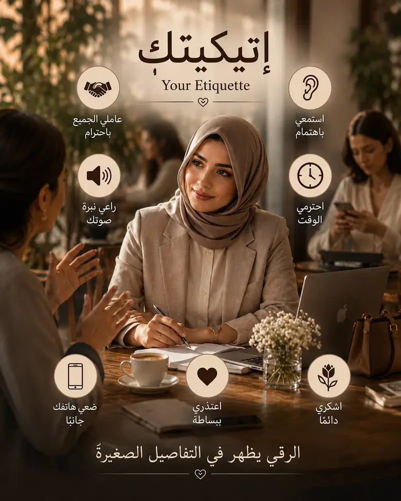 الرقي يظهر في التفاصيل
